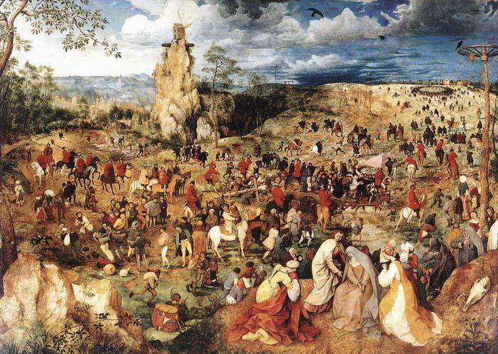 Pieter Bruegel Christ Carrying the Cross china oil painting image